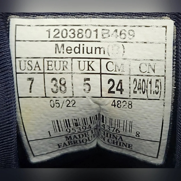 Brooks Ghost 15 Women's 7 B Blue Running Shoes Sneakers - Picture 9 of 9